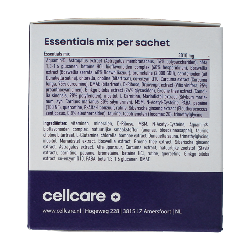 CellCare Cell Essentials multivitamine poeder 30 Zakjes