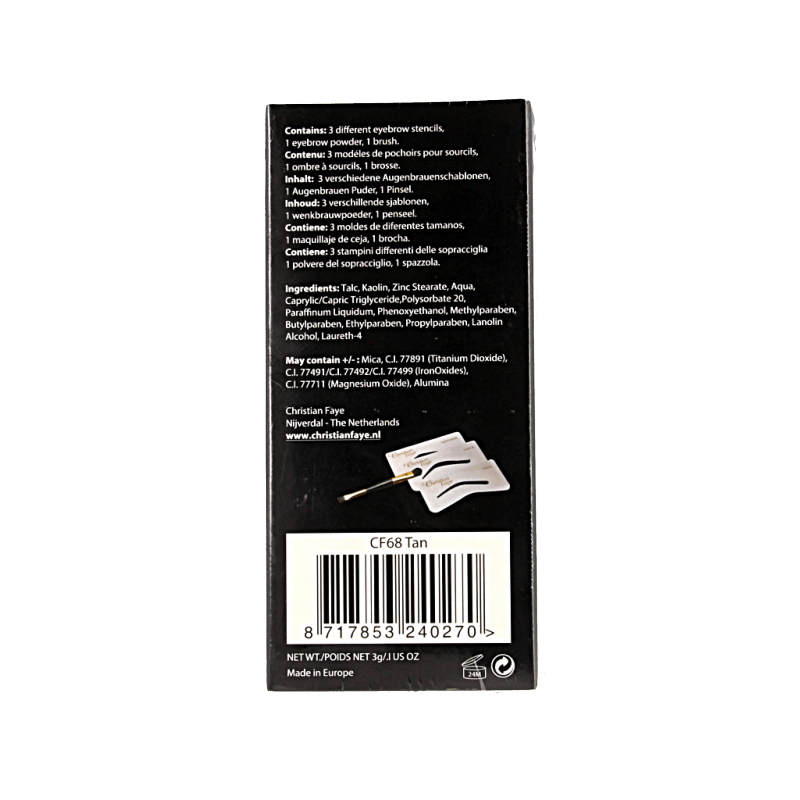 Christian Faye Eyebrow tan 3 Gram