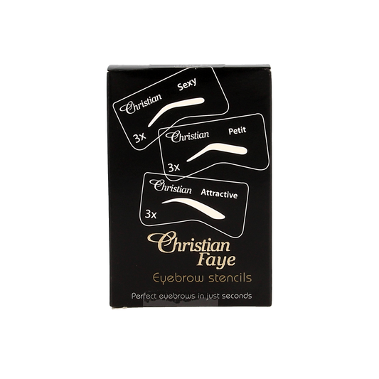 Christian Faye Eyebrow stencil set SPA 1.00 Set