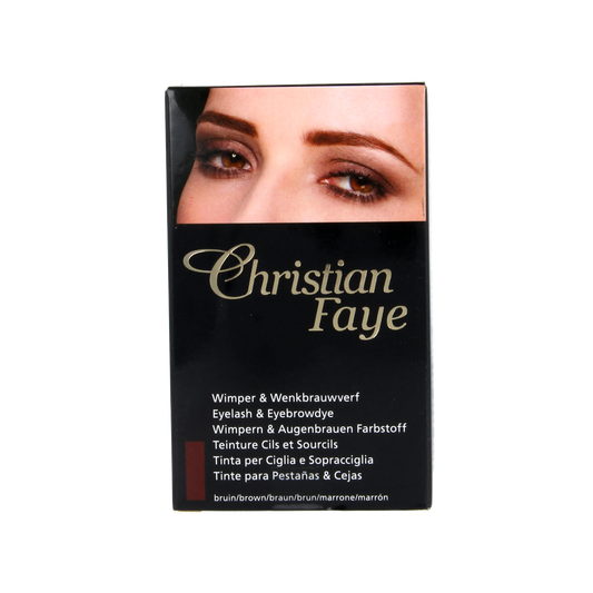 Christian Faye Eyebrow/eyelash dye brown 1.00 Stuks