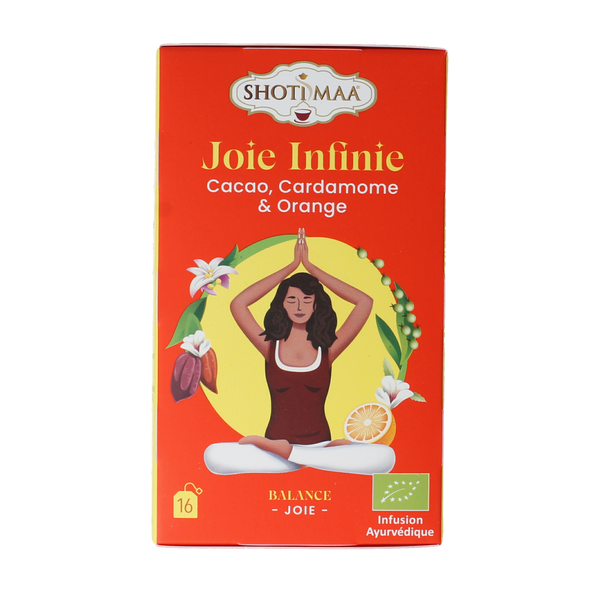 Shoti Maa Love for life cocoa, cardamom & orange bio 16.00 Zakjes