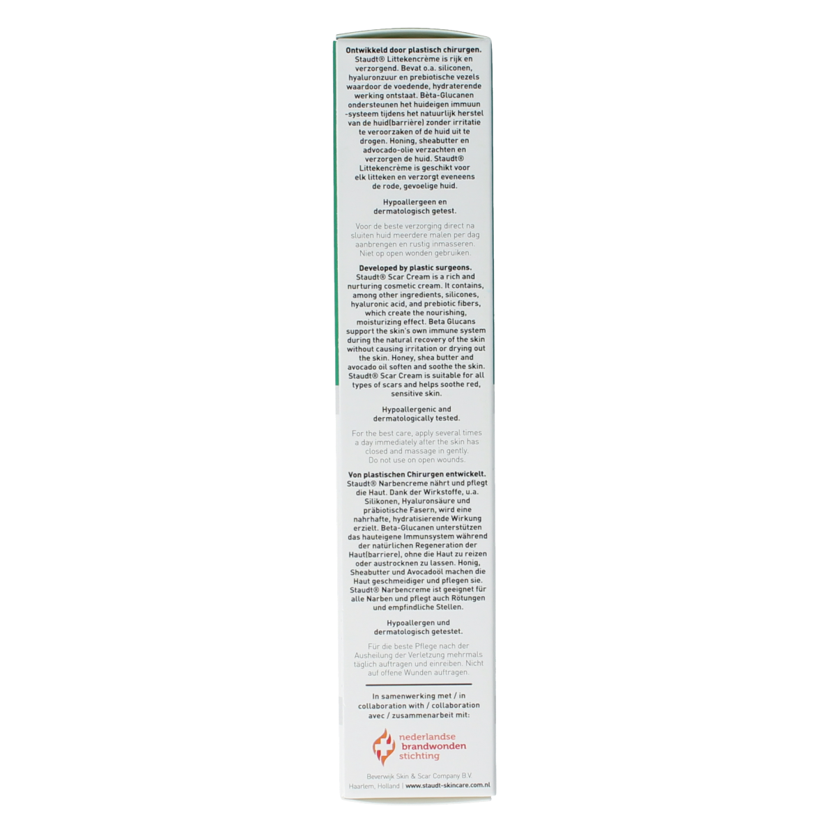 Staudt Littekencreme 40.00 Milliliter