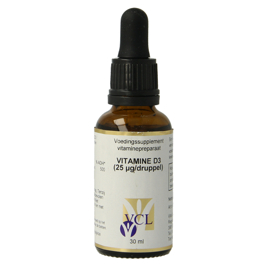 Vital Cell Life Vitamine D3 25mcg druppels 30 Milliliter