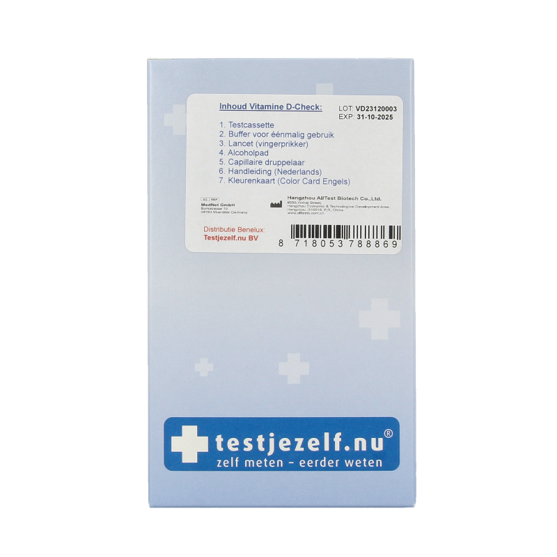 Testjezelf.nu Vitamine D check 1 Stuks
