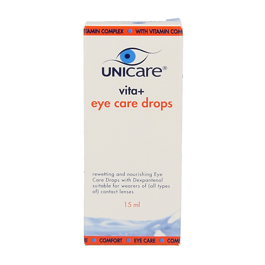 Unicare Vita+ eye care oogdruppels 15.00 Milliliter