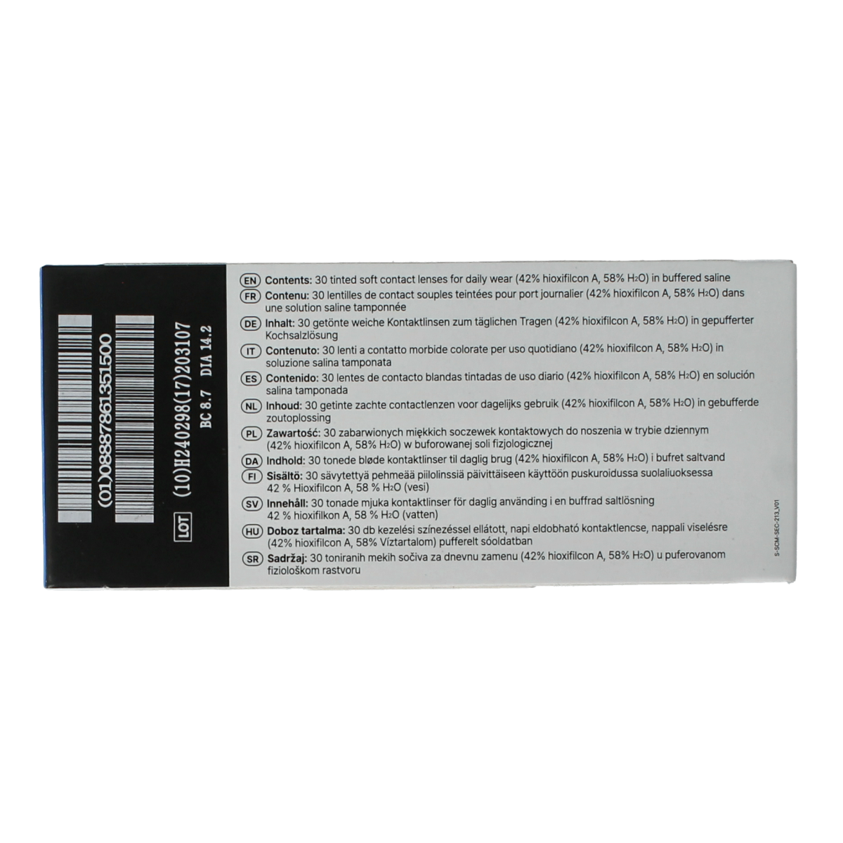 Unicare Daglenzen -3.50 30.00 Stuks