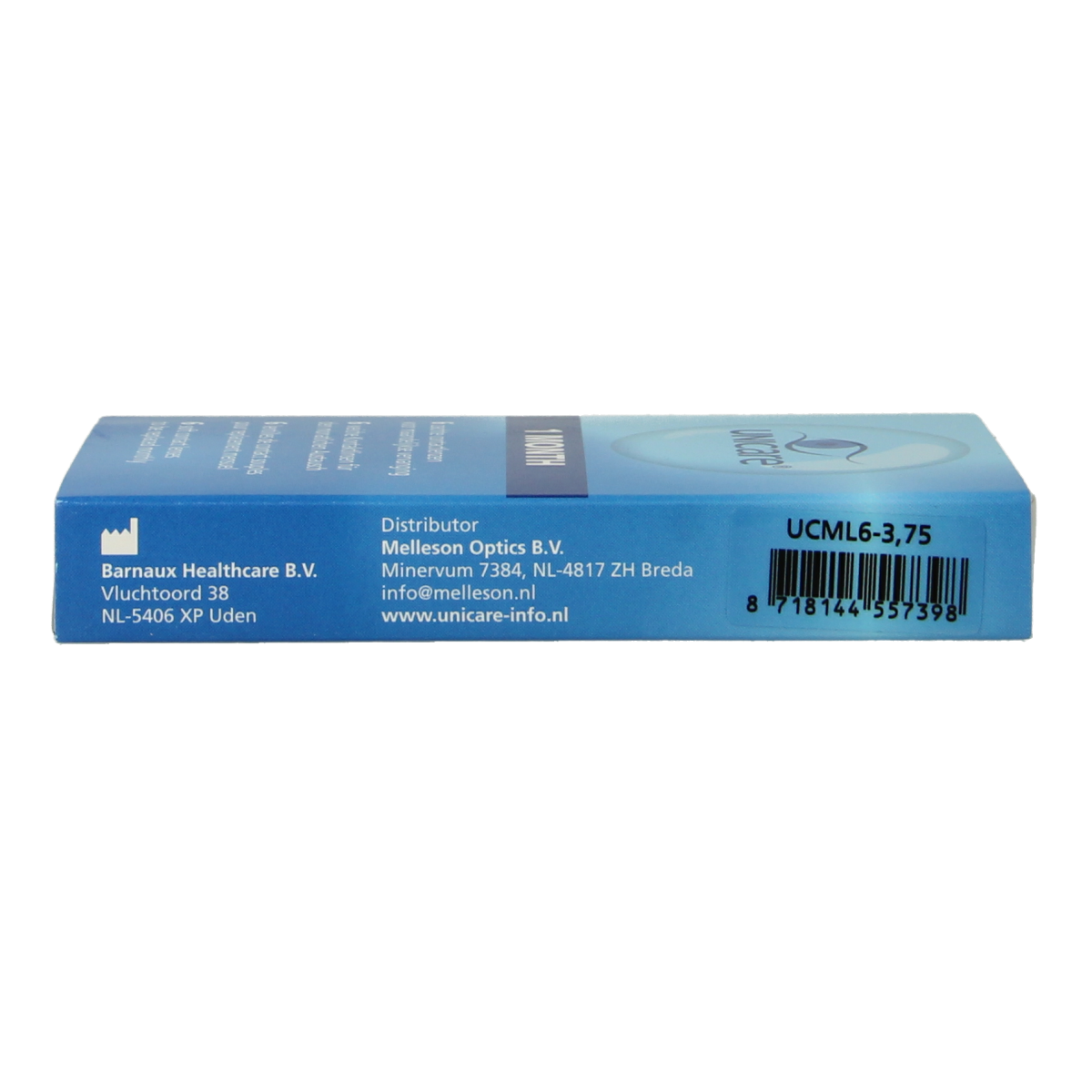 Unicare Maandlenzen -3.75 6.00 Stuks