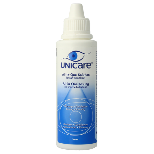 Unicare Alles-in-een vloeistof zachte lenzen 100.00 Milliliter