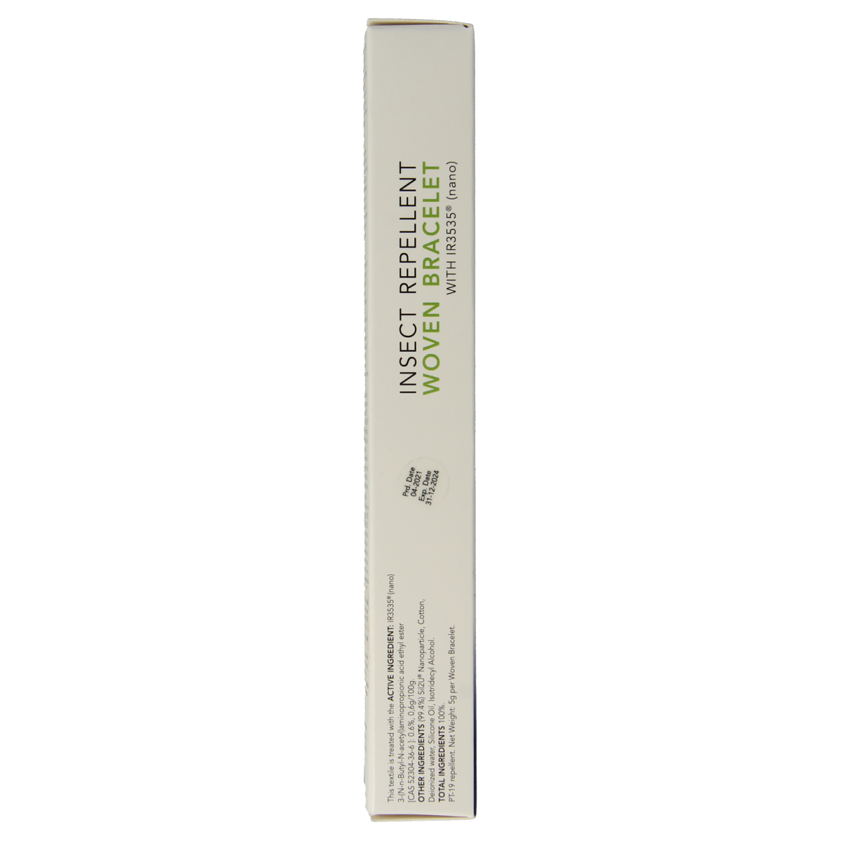 Mosquitno Insect repellent bracelet woven 1.00 Stuks