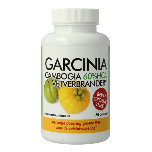 Natusor Garcinia cambogia 60% HCA vetverbrander 60.00 Capsules