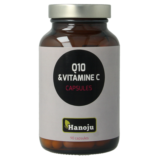 Hanoju Co-enzym Q10 250mg vitamine C 250mg 90 Capsules