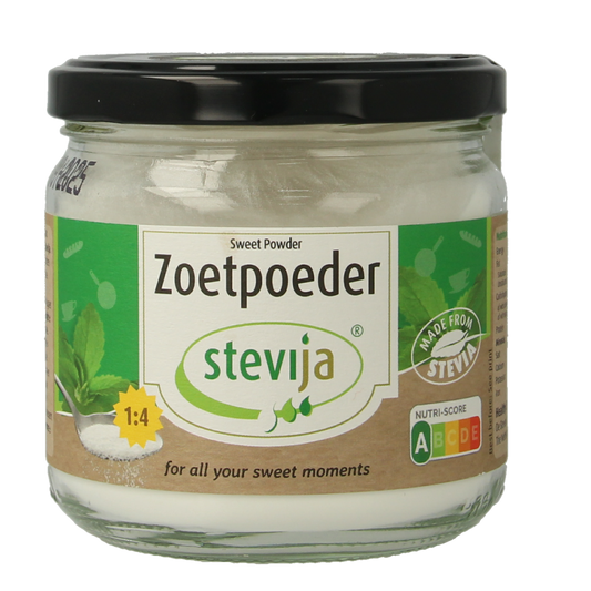 SteviJa Zoetpoeder - pot stevia 180.00 Gram