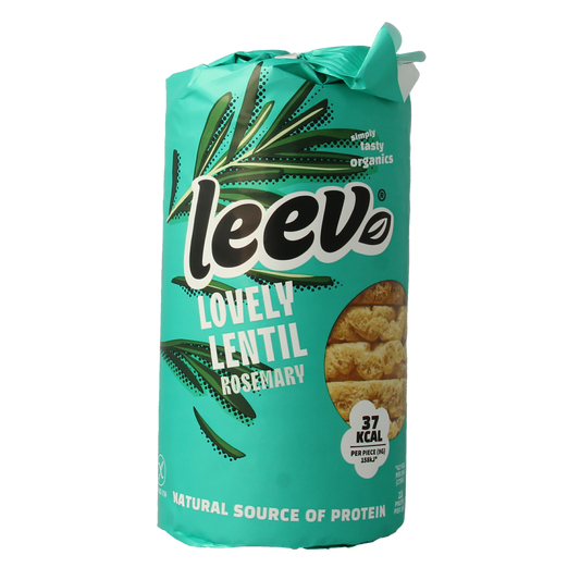 Leev Lovely lentil cakes rosemary bio 117.00 Gram