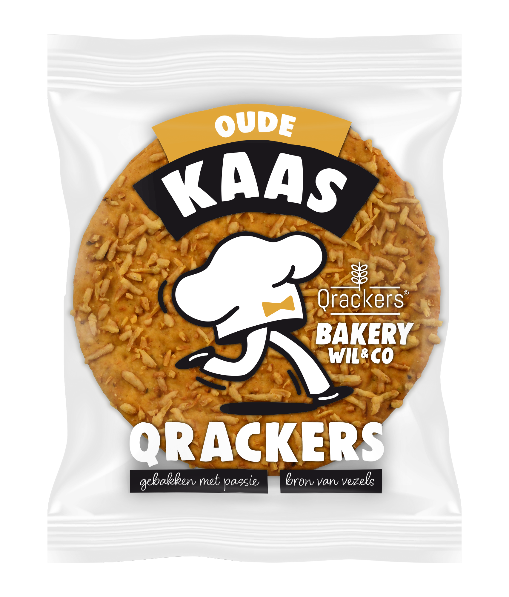 Leev Cracker oude kaas bio 46 Gram