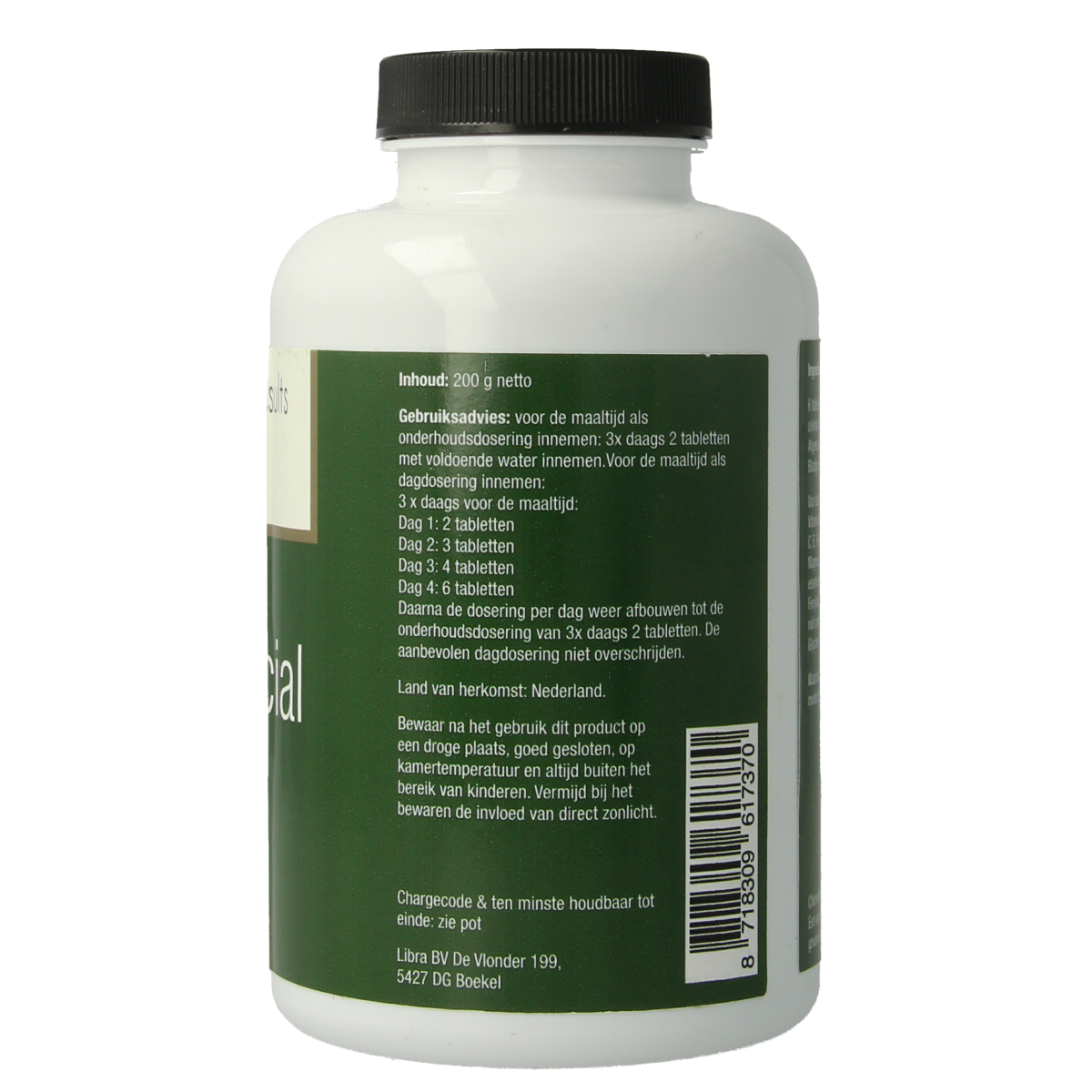 Dr. Miracle Chlorella 1000 tablets, green dietary supplement bottles with tablets, herbal supplement from Dr. Miracle brand.
