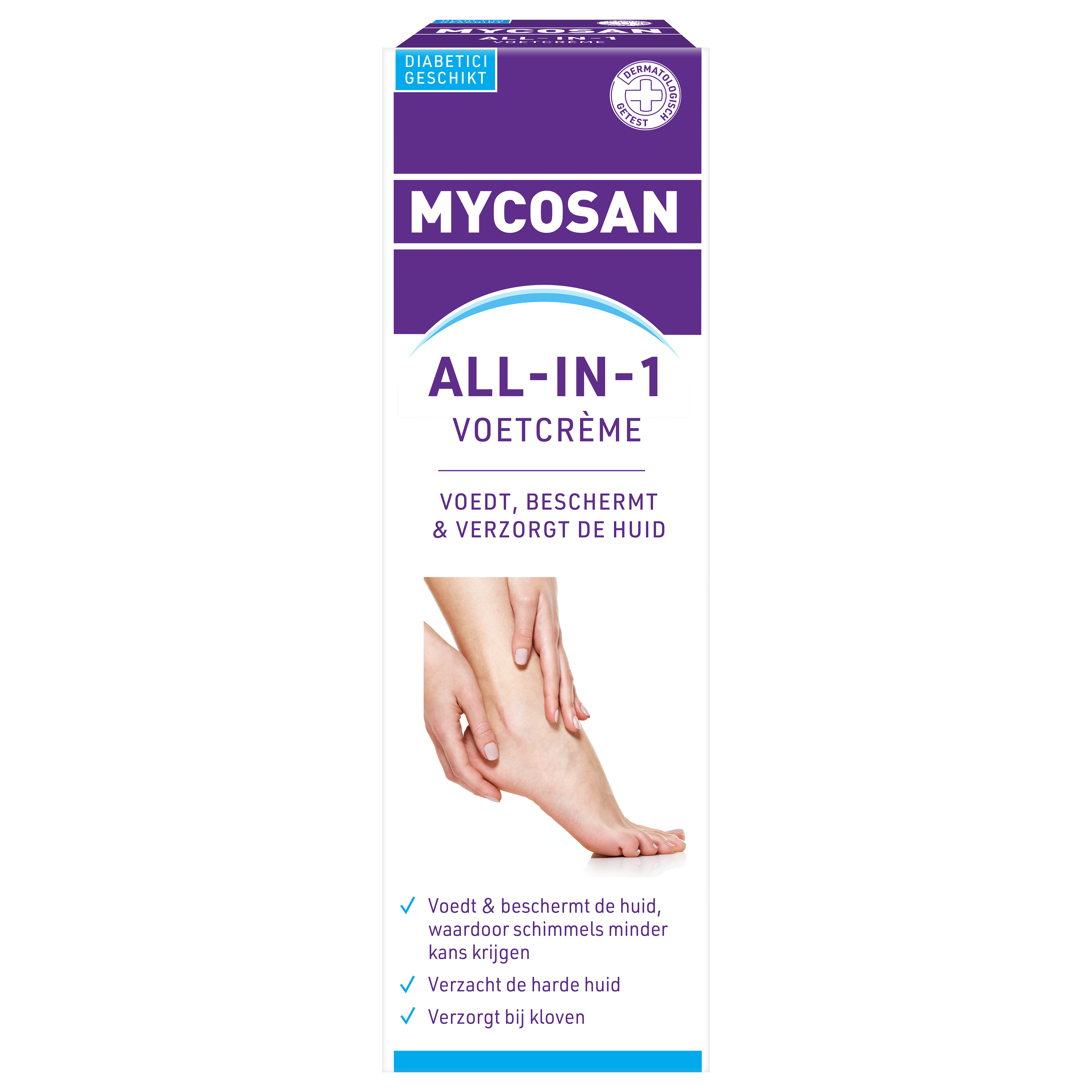 Mycosan Voetcreme all-in-1 100.00 Milliliter