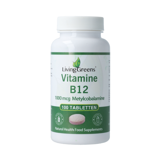 Livinggreens Vitamine B12 methylcobalamine 1000mcg 100.00 Tabletten
