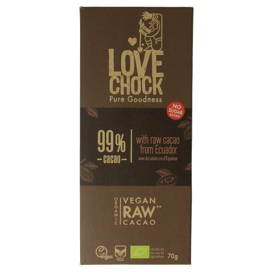 Lovechock Extreme dark 99% pure bio 70.00 Gram