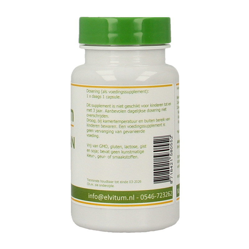 Elvitum  Levertraan A D3 100 Capsules