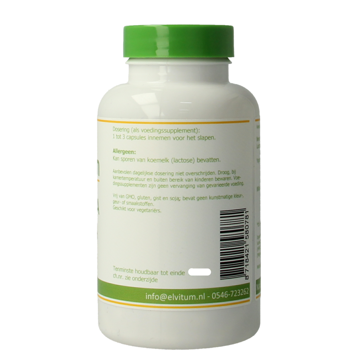 Elvitum  Biotica 120.00 Vegetarische capsules
