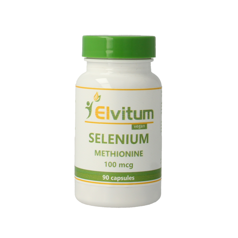 Elvitum  Selenium methionine 100mcg 90 Vegetarische capsules