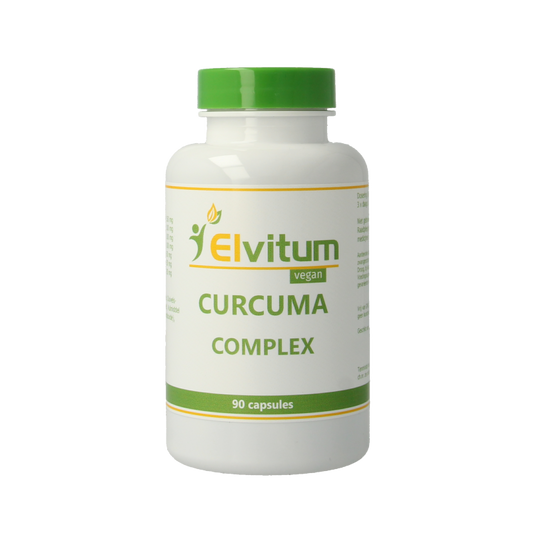 Elvitum  Curcuma complex 90 Vegetarische capsules