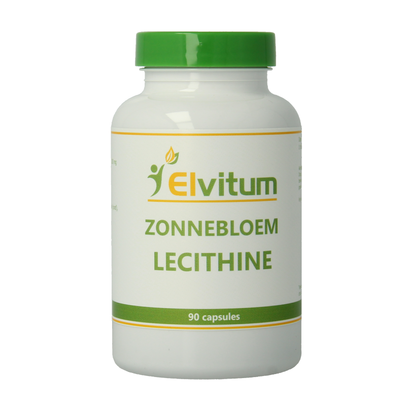 Elvitum  Zonnebloem lecithine 90 Capsules
