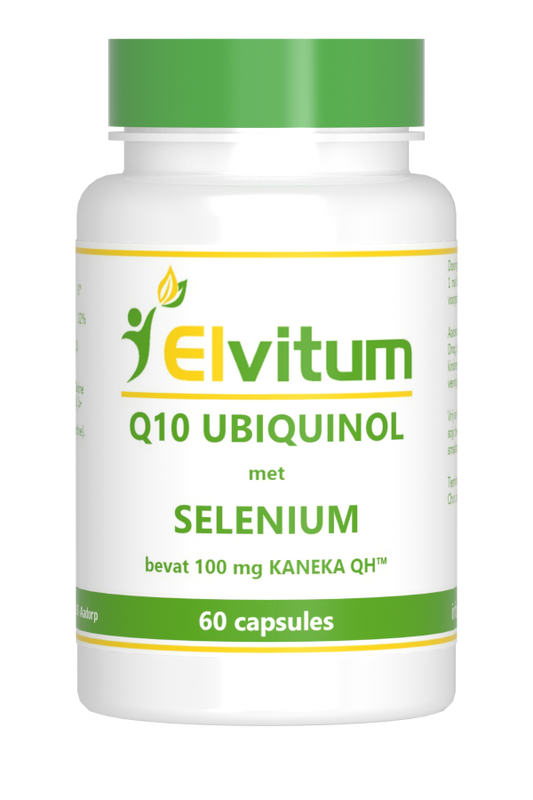 Elvitum  Co-Q10 ubiquinol met selenium 60.00 Capsules