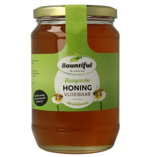 Bountiful Honing weidenbloemen vloeibaar bio 900.00 Gram