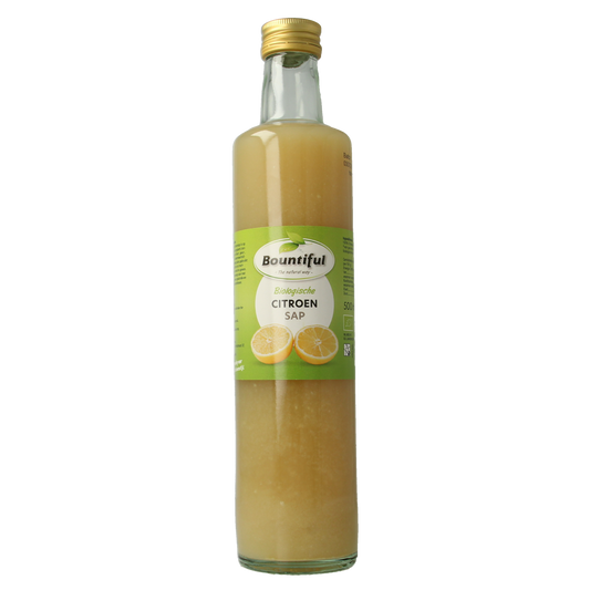 Bountiful Citroensap bio 500.00 Milliliter