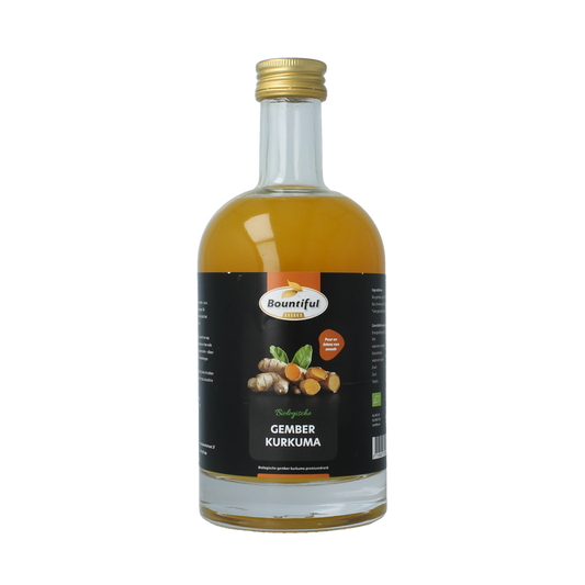 Bountiful select Gember sap kurkuma bio 500.00 Milliliter