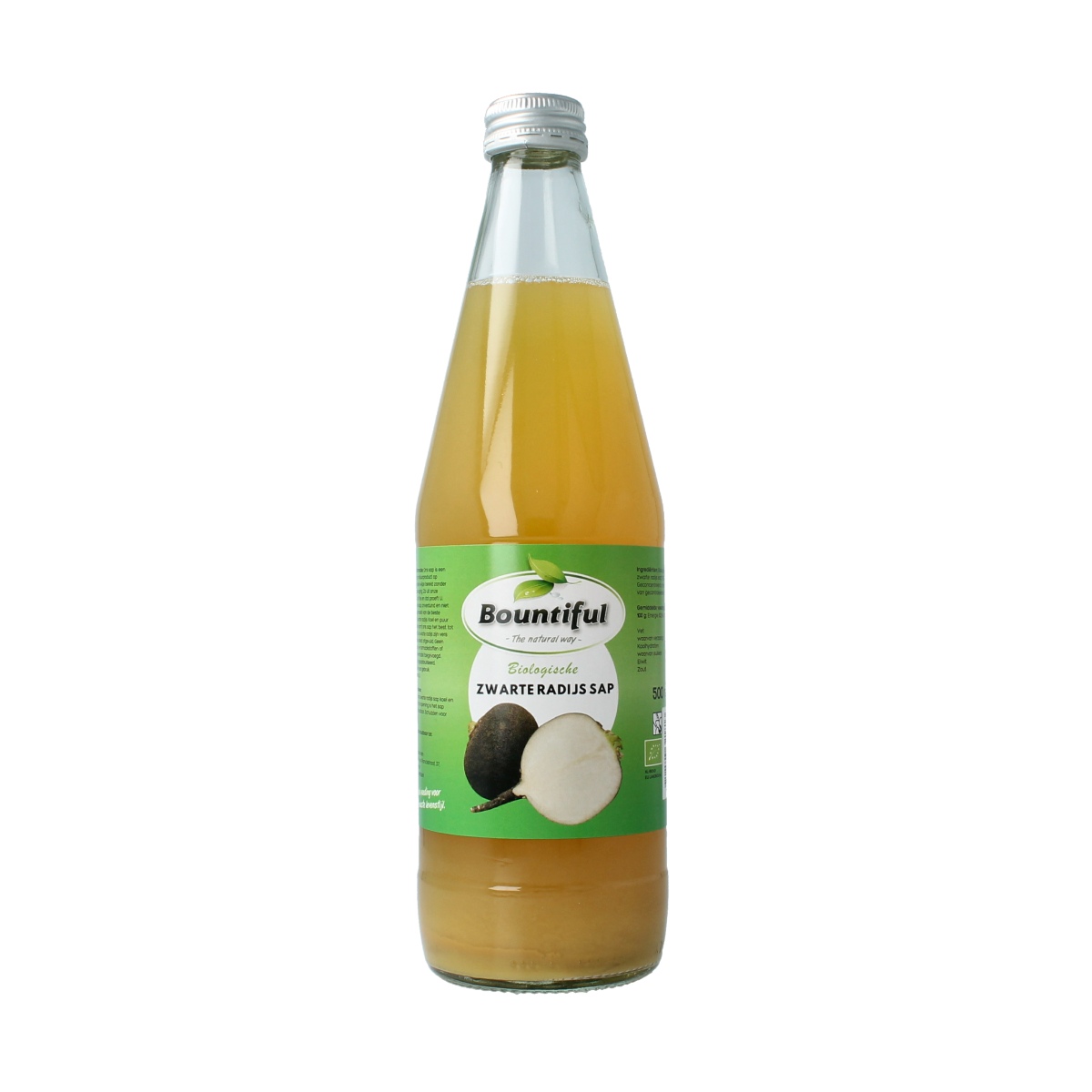 Bountiful Zwarte radijs sap bio 500.00 Milliliter