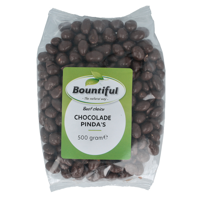 Bountiful Chocolade pinda's 500 Gram