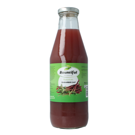 Bountiful Rabarbersap 750.00 Milliliter