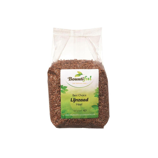 Bountiful Lijnzaad heel 500.00 Gram