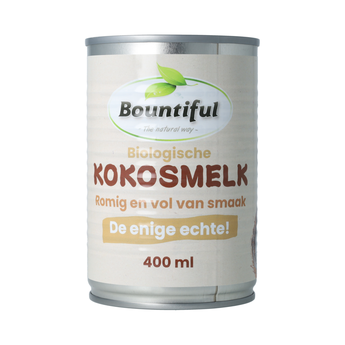 Bountiful Kokosmelk Biologisch 400.00 Milliliter