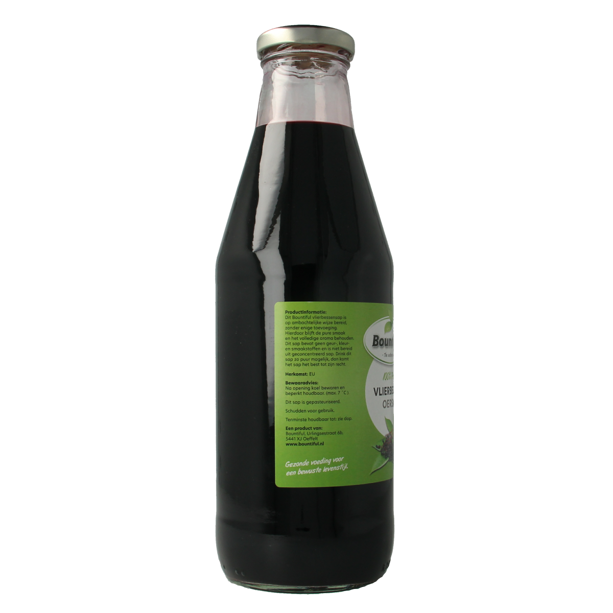 Bountiful Vlierbessen oersap 750.00 Milliliter