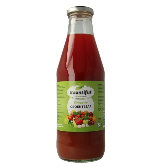 Bountiful Groentesap bio 750.00 Milliliter