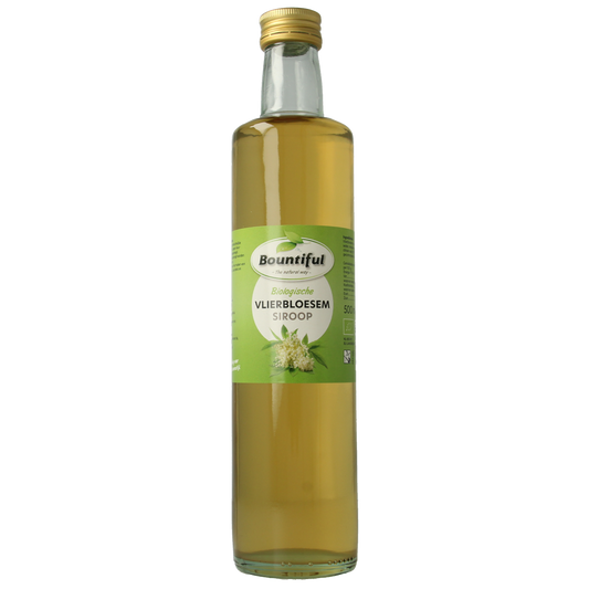Bountiful Vlierbloesemsiroop bio 500.00 Milliliter