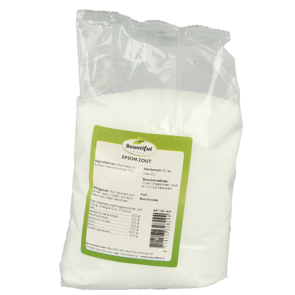Bountiful Epsom zout 1.00 Kilogram