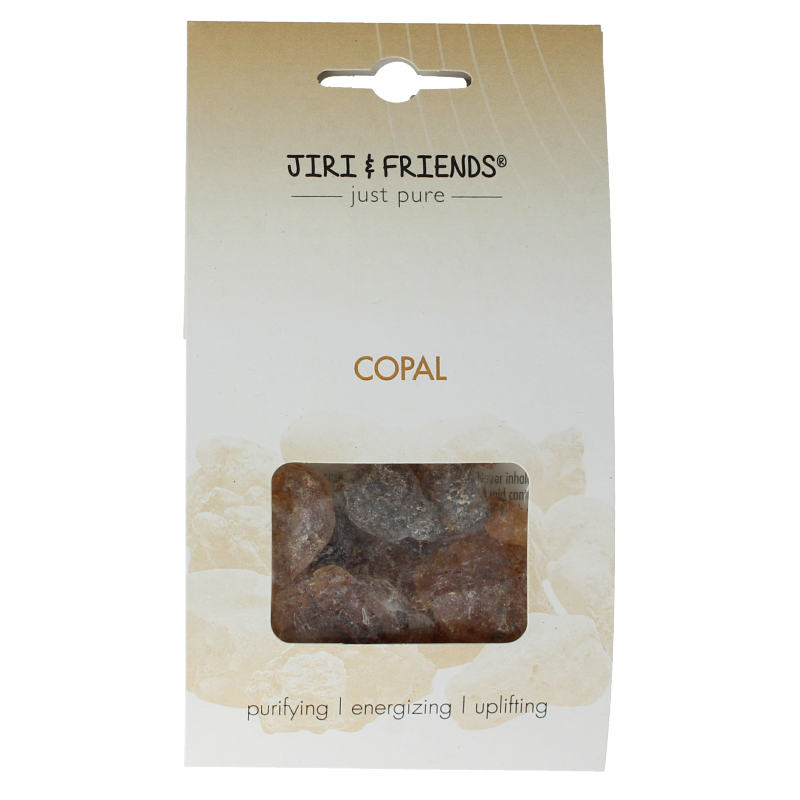 Jiri & Friends Harswierook copal incense sticks, 30 grams, natural aromatic resin for burning in a home or spiritual setting.