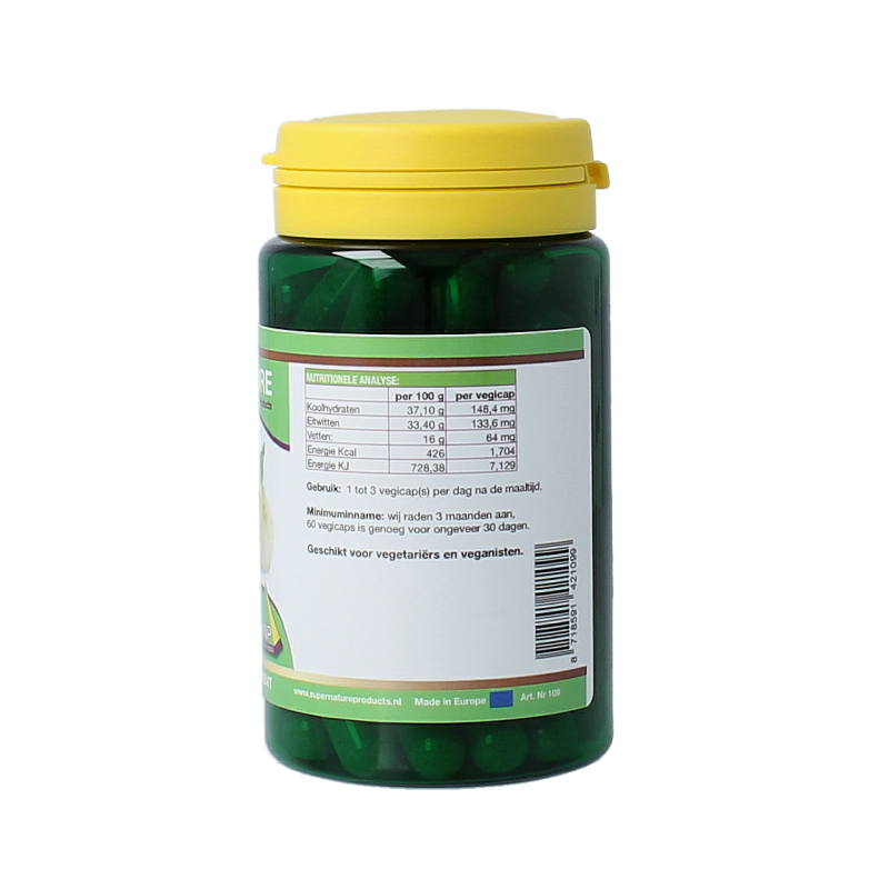 SNP Venkel 400 mg puur vegetarian capsules in a bottle, herbal supplement for digestion and wellness