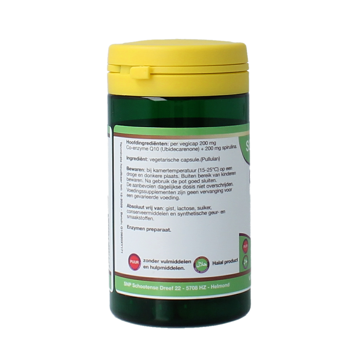 SNP Co enzym Q10 complex 400mg puur 30.00 Vegetarische capsules
