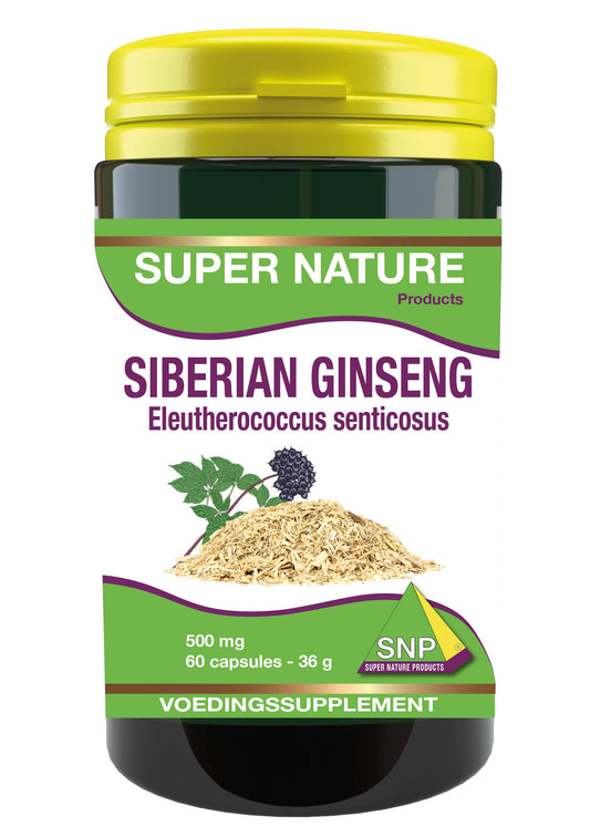 SNP Siberian ginseng 500mg 60.00 Capsules