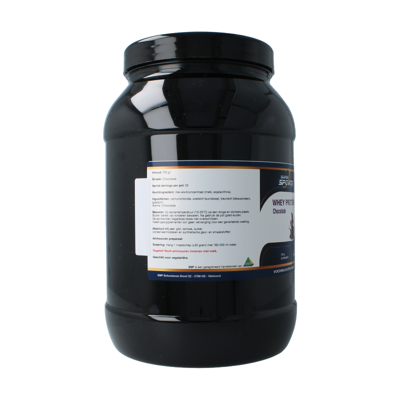 Nutritex Whey proteine chocolade 750 Gram