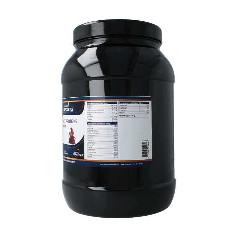 Nutritex Whey proteine chocolade 750 Gram