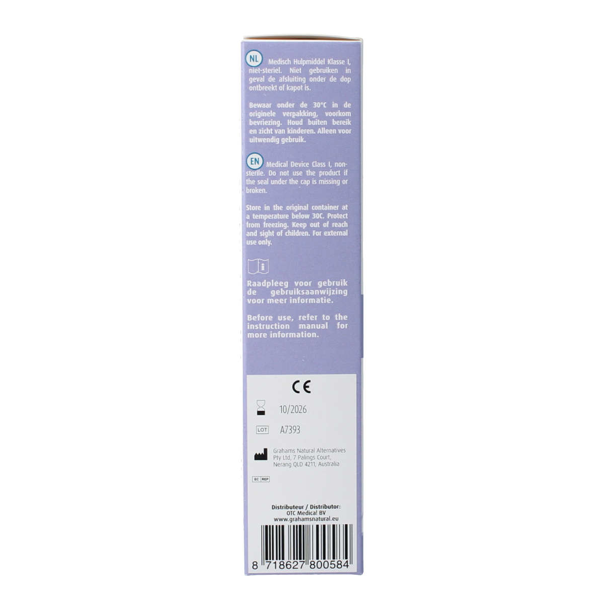 Grahams Psoriasis creme 75.00 Gram