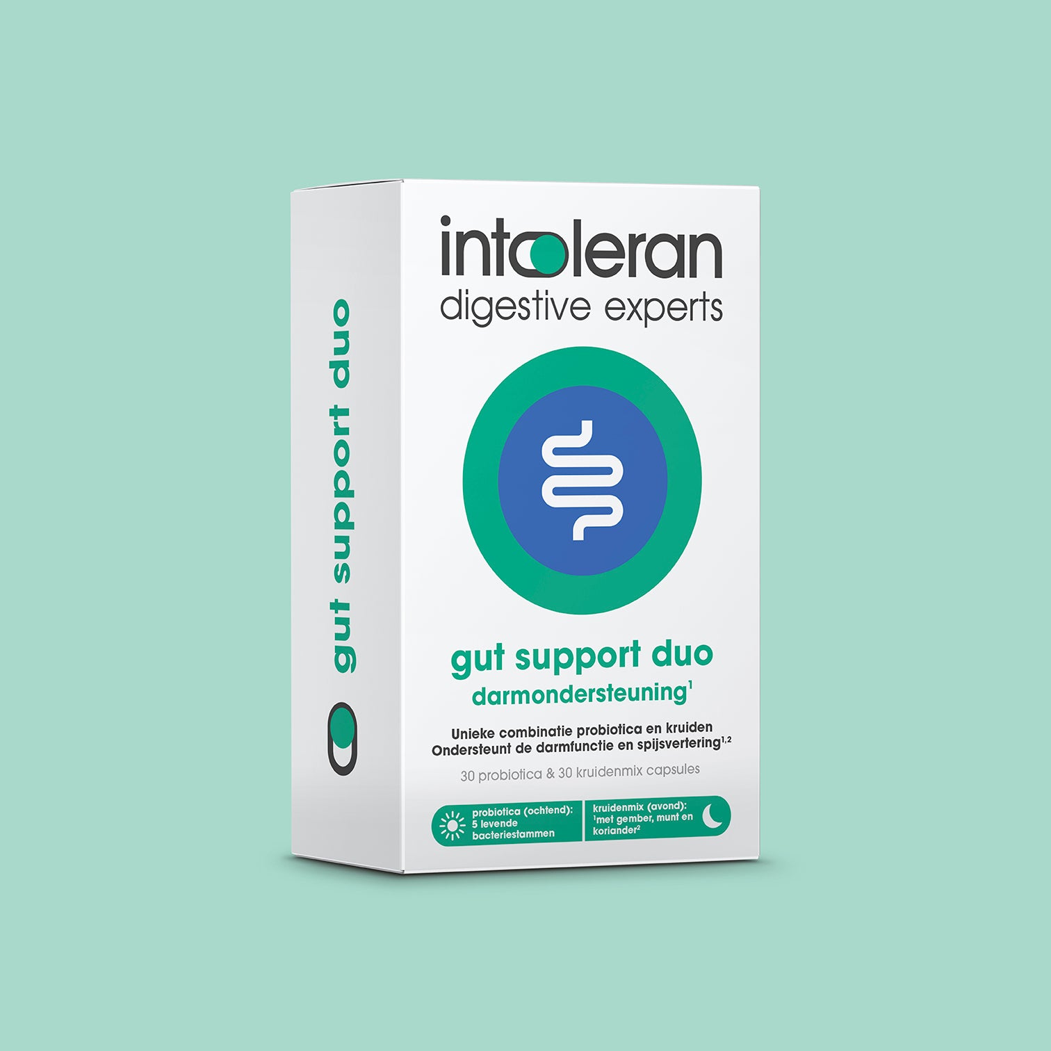 Intoleran Gut support duo 2x30 capsules 60.00 Capsules