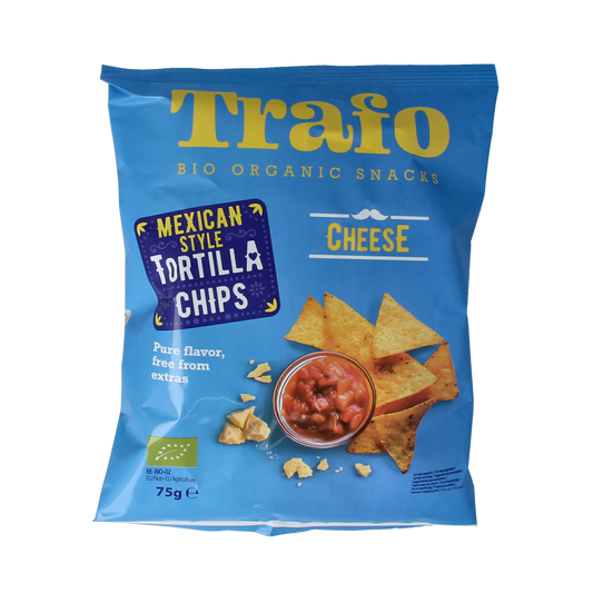 Trafo Tortilla chips nacho bio 75.00 Gram