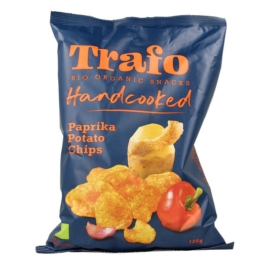 Trafo Chips handcooked paprika bio 125.00 Gram